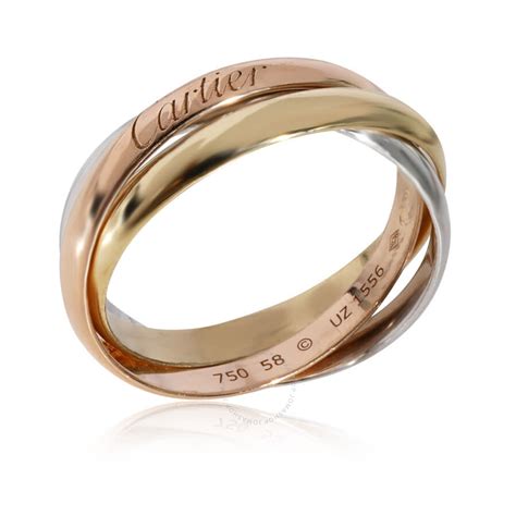 pre owned cartier trinity ring